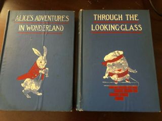 L Carroll Alice In Wonderland & Through Looking Glass - Bessie Pease Gutmann 1907