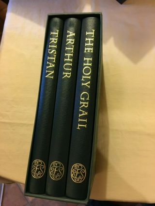 Folio Society Legends Of King Arthur (3 Volumes)