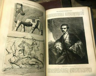 1800s Illustrated Book,  History,  Royalty,  Assyria Iraq Nimrod Anunnaki,  Pegasus