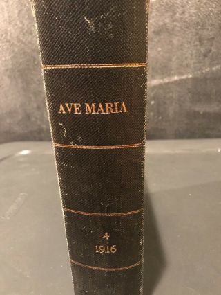 Ave Maria Catholic Devotions Prayer Book 1916 Bibles Religious Literature