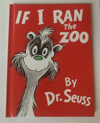 If The Zoo I Ran Hardcover Like Collectible Book