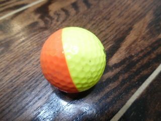 Ping Eye 2 Bi Colored Golf Ball 2 Colored Golf Ball Vintage Yellow / Orange