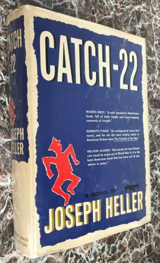 Catch 22,  By Joseph Heller,  1961 First Edition W/ Dust Jacket