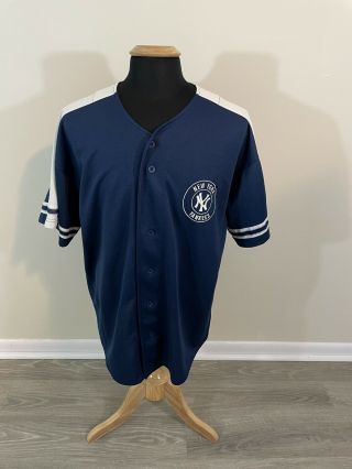 Roger Clemens Vintage Starter York Yankees Baseball Jersey 12 Mens Size Xl