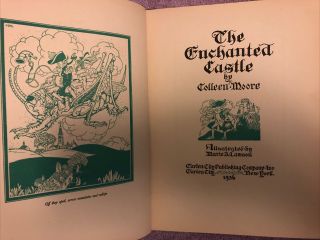 Signed By Colleen Moore - The Enchanted Castle - 1st Ed.  (1935) Rare Dollhouse