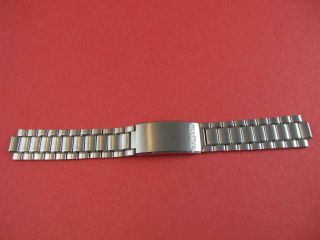 Bulova Old Stock Mens Vintage Stainless Steel Watch Band 18/19mm