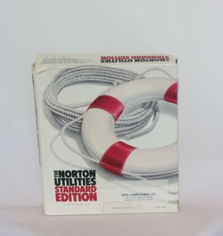 Vintage Norton Utilities Standard Edition Version 4.  5 For Dos Box