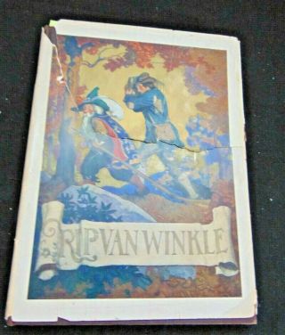 Rip Van Winkle By Washington Irving First Edition 1921 Hardcover Book