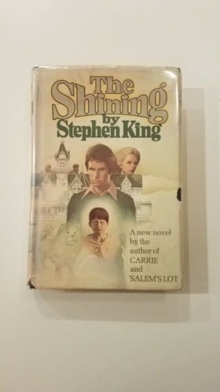 The Shining By Stephen King 1977 Hcdj First Edition Bced Very Collectible
