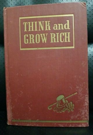 Think And Grow Rich By Napoleon Hill 1945 Hardcover