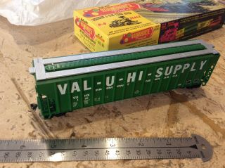 Vintage Roundhouse Val - U - Hi Supply 50’ Fmc Covered Hopper