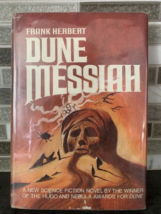 Dune Messiah Frank Herbert Hardback 1st Ed 1969