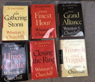Bce The Second World War Winston Churchill Six Volume Complete Set 1948 - 1953