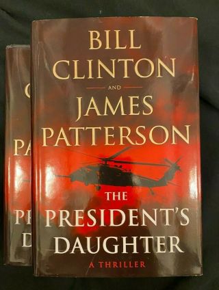Bill Clinton James Patterson Signed 1st Edition Book
