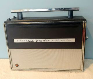 Vintage Aircastle Solid State Multi - Band Transistor World Radio ...