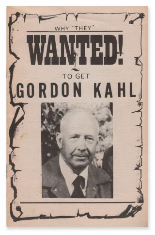 Leonard Martin / Why “they” Wanted To Get Gordon Kahl 1984
