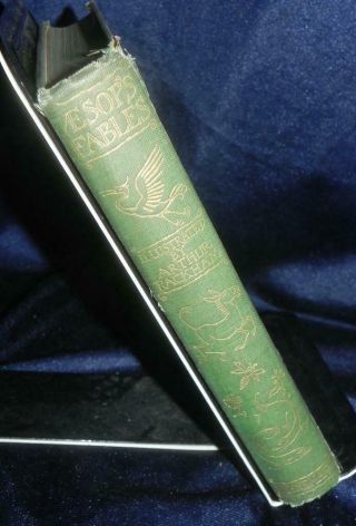 Aesop ' s Fables Arthur Rackham 1912 1st ed w 13 ill 2
