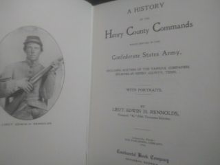 1961 History of the Henry County Commands,  Civil War Confederate regimental,  TN 3