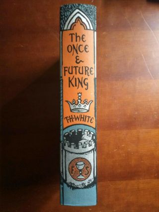 Once And Future King T H White John Lawrence Folio Society 1st 2003 Like