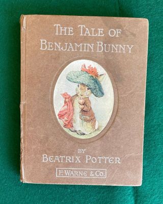 1904 " The Tale Of Benjamin Bunny " (first Us Edition) (beatrix Potter)