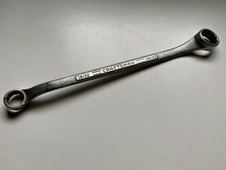 Vintage Craftsman Offset Double Box End Wrench 19/32 " 25/32 " =v= Made In Usa