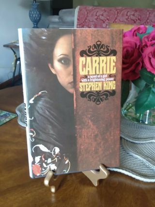 Stephen King Carrie Book Club First Edition1974 Hardcover With Dust Jacket