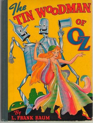 Tin Woodman Of Oz By L.  Frank Baum - Wizard Of Oz 13 - 1940 Popular Edition