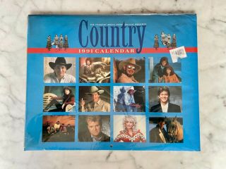The Official 1991 Country Music Foundation Calendar Vintage