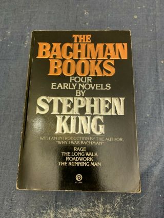 1985 The Bachman Books By Stephen King Plume Softcover