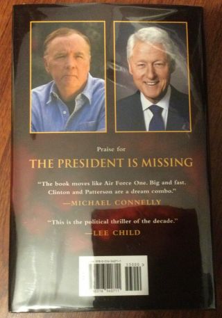 BILL CLINTON JAMES PATTERSON SIGNED PRESIDENT’S DAUGHTER BOOK 1/1 U.  S ED AWESOME 2