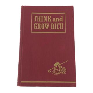 Think And Grow Rich Napoleon Hill 1945 Edition 1947 Print Hc Ralston Society
