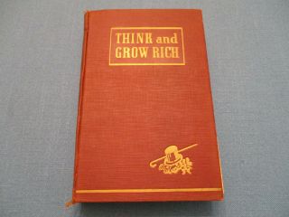Think And Grow Rich By Napoleon Hill 1938 Fourth Printing Hardback