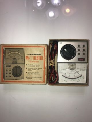 Vintage Radio Shack Micronta 22 - 202a Multitester As Not