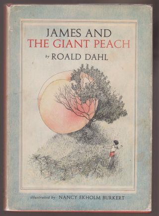 Vg 1961 Hc Dj First Edition 2nd Issue James Giant Peach Roald Dahl Nancy Burkert