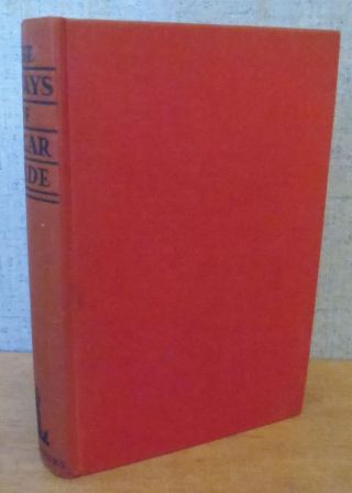The Essays Of Oscar Wilde 1935 Boni Books Ed.  His Best Non - Fiction Articles