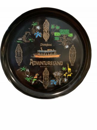 Vintage Disneyland Adventureland Plate Tray