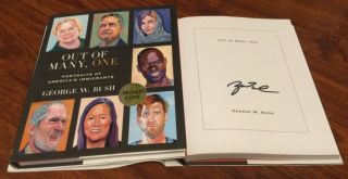 George W.  Bush Signed Book Out Of Many One President 1/1 Do Not Miss Out Look