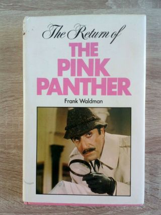 The Return Of The Pink Panther Frank Waldman Vintage Hardback Book (1977) Rare