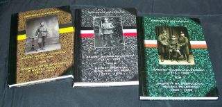 3 Volume Polish Language Reference Book Set On Polish Army Bayonets: 1914 - 1999
