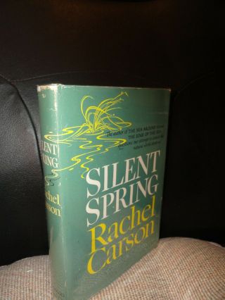 Rachel Carson Silent Spring Dj 1962 Stated First Printing Vg/vg Environment