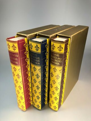 Three Musketeers Twenty Years After The Man In Iron Mask Alexandre Dumas 3 Vols: