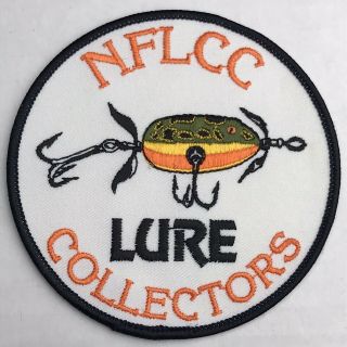 Nflcc National Fishing Lure Collectors Club Vintage Patch Fishing