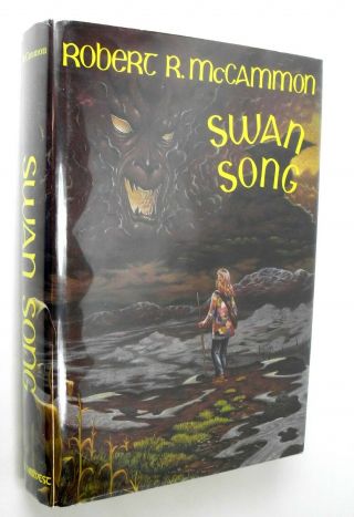 Swan Song By Robert R.  Mccammon - First Edition - 1989 - W/ Signed Bookplate