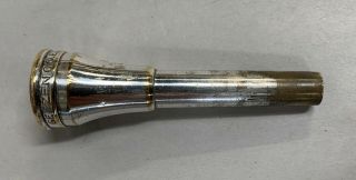 Vintage Getzen Co.  Elkhorn Wi Trumpet Mouthpiece (a8)