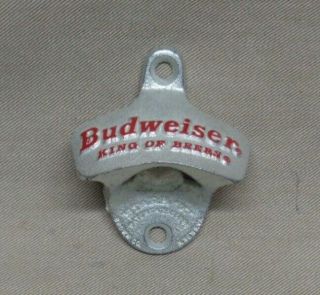 Vintage Budweiser Starr X Wall Mount Bottle Opener