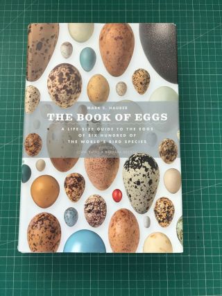The Book Of Eggs Life - Size Guide To Eggs Of 600 Bird Species Mark Hauber M1250