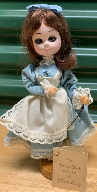 Vintage Big Eye Bradley Doll The Storybook World Of Bradley Alice In Wonderland