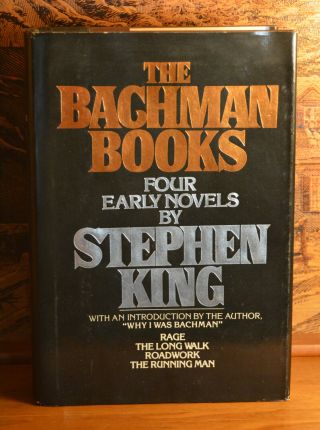 The Bachman Books Four Early Novels By Stephen King Hardcover Nal 1st Printing