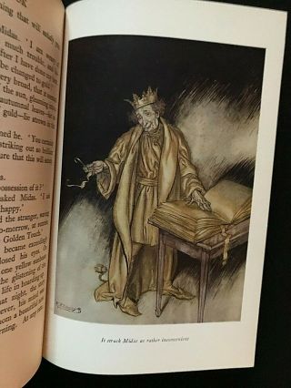 Hawthorne ' s Wonder Book - Arthur Rackham Illustrations - 1928 - 1st Edition 3