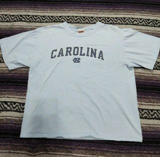 Vintage Soffe North Carolina University Unc Blue T Shirt Size Large